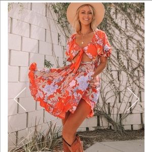 Spell & The Gypsy Collective Floral Lily Dress